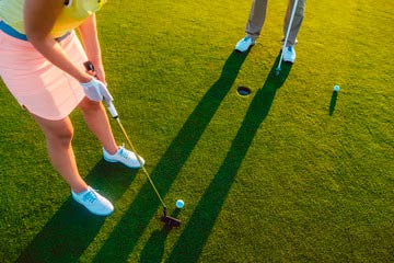 Golf-Einzelunterricht